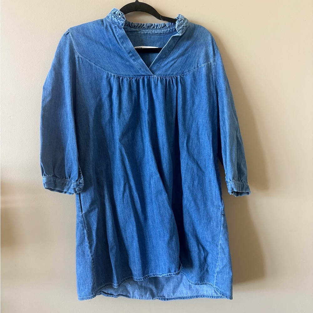 Denim Blue Tunic Dress